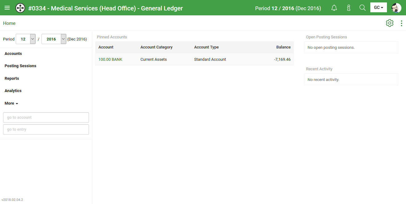 General Ledger